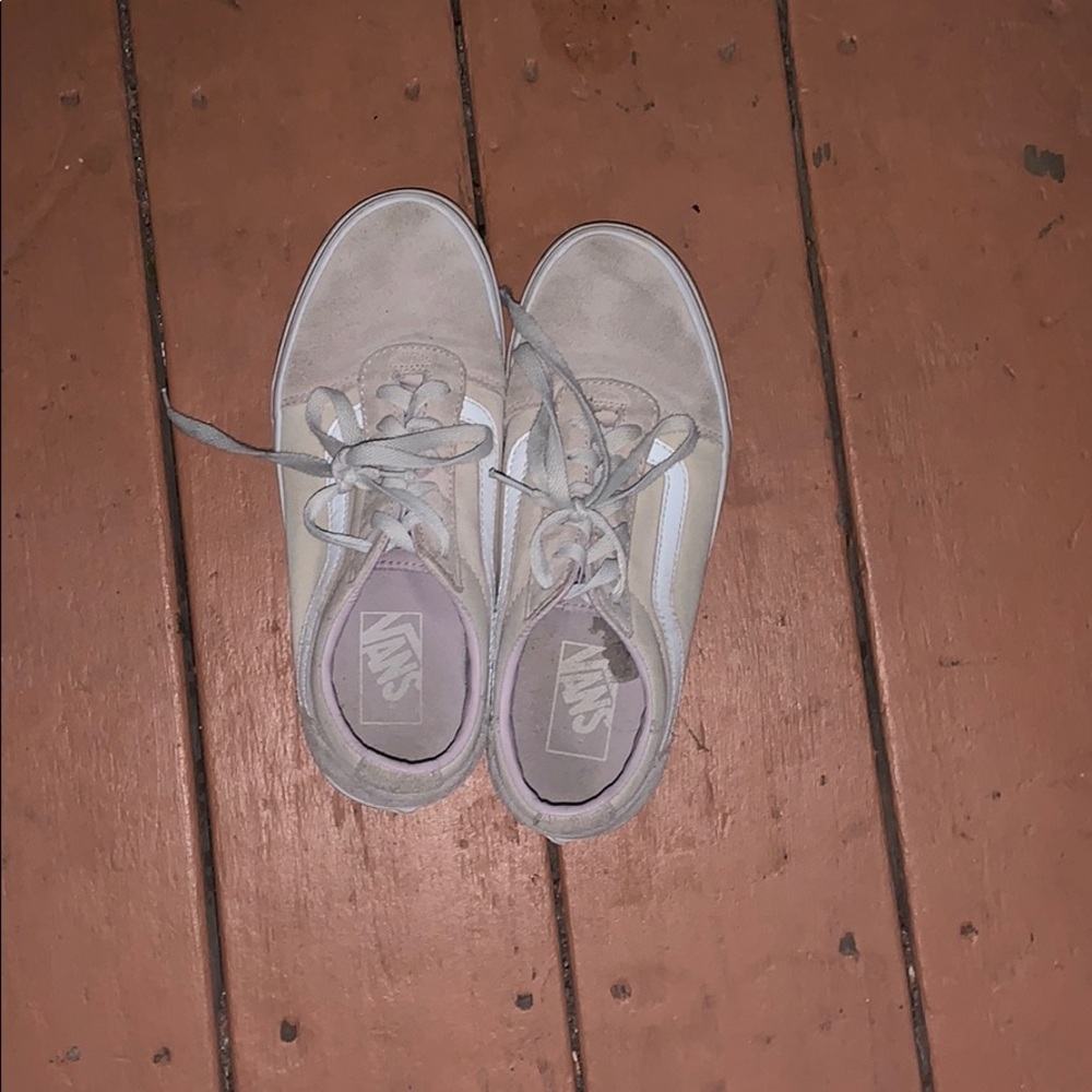 Dust rose women’s vans old school